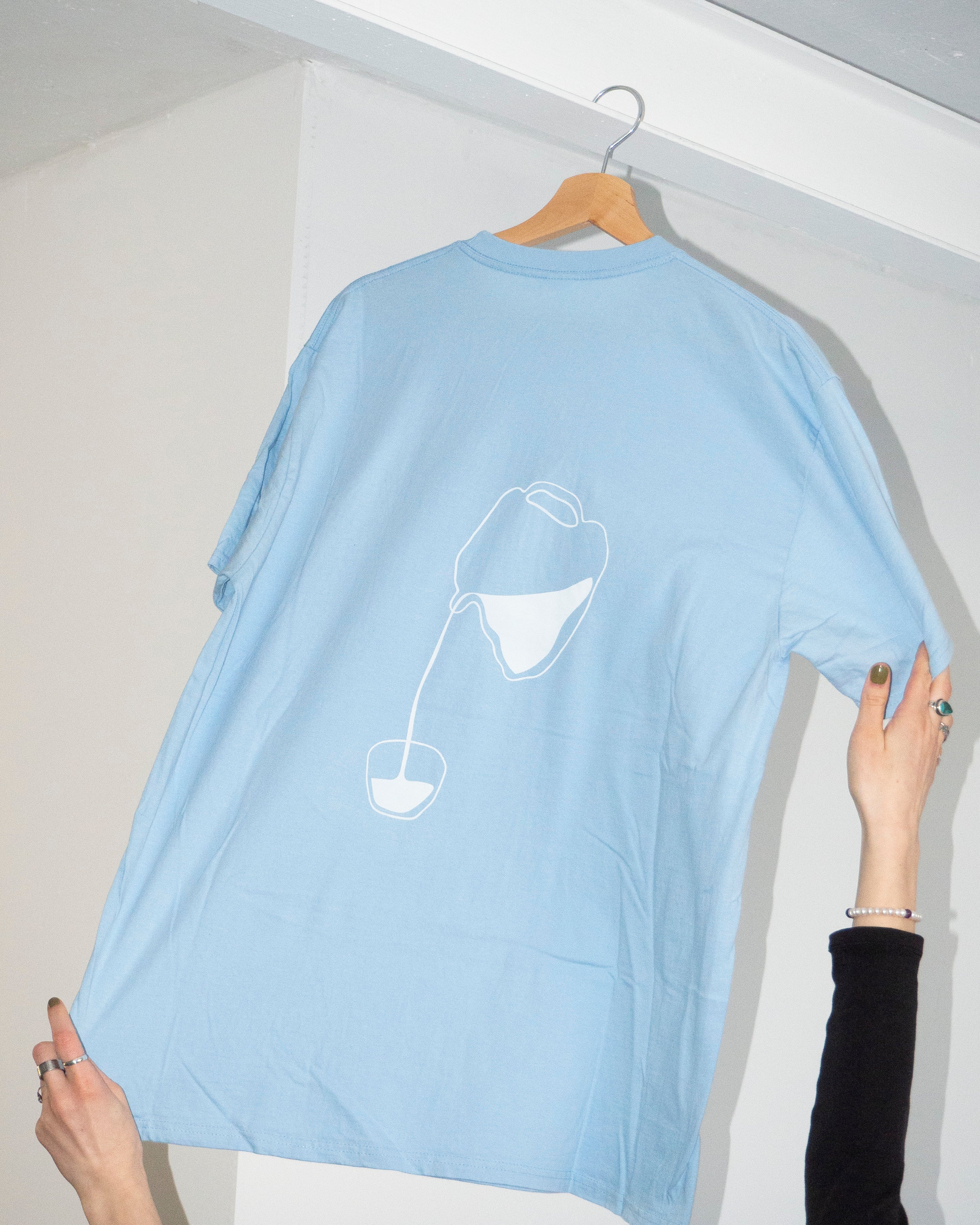TSHIRT CUP1, skyblue